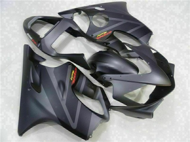 Preto Fosco Abs Moto Plásticos CBR 600 F4i 2001-2003 Preto Fosco Abs Moto Plásticos CBR 600 F4i 2001-2003