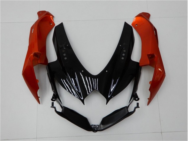 Preto Laranja Cinzento Carenagem Moto GSXR 600 / 750 K8 2008-2010