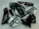Preto Prata Repsol Carenagem Moto CBR 600RR 2005-2006 Preto Prata Repsol Carenagem Moto CBR 600RR 2005-2006