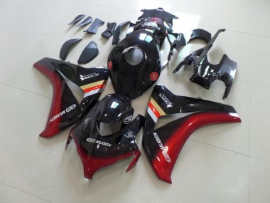 Preto Vermelho Mugen Abs Moto Plástico CBR 1000RR 2008-2011