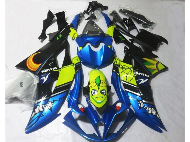 Tubarão Carenagem Moto R6 2017-2023 Tubarão Carenagem Moto R6 2017-2023