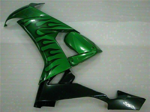 Verde Chama Carenagem Moto ZX10R 2008-2010 Verde Chama Carenagem Moto ZX10R 2008-2010