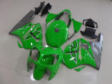 Verde Chama Carenagem Moto ZX12R 2000-2001