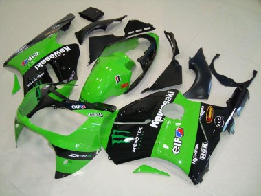 Verde Monster Carenagem Moto ZX12R 2000-2001