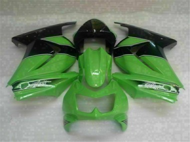 Verde Preto Carroçaria Moto EX250 2008-2012