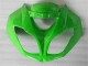 Verde Preto Carroçaria Moto ZX6R 2009-2012 Verde Preto Carroçaria Moto ZX6R 2009-2012