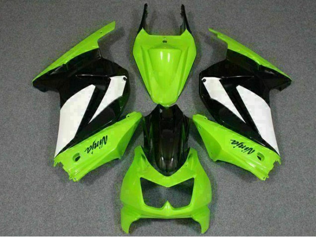 Verde Preto Ninja Abs Kits Carenagem Moto EX250 2008-2012