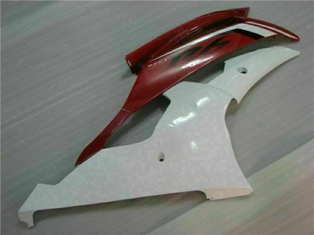 Vermelho Branco Kit Carenagem Moto R6 2008-2016 Vermelho Branco Kit Carenagem Moto R6 2008-2016