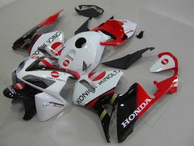 Vermelho Konica Carenagem Moto CBR 600RR 2005-2006