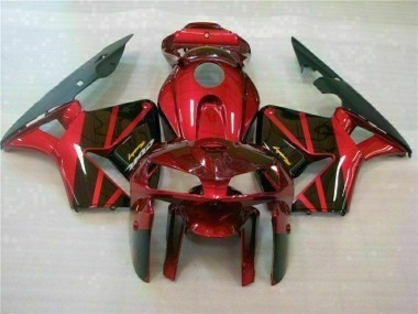 Vermelho Moto Plásticos CBR 600RR 2005-2006