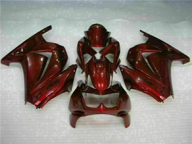 Vermelho Ninja Carenagem Moto EX250 2008-2012