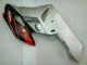 Vermelho Prata Carenagem Moto CBR 1000RR 2004-2005 Vermelho Prata Carenagem Moto CBR 1000RR 2004-2005