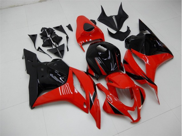 Vermelho Preto Abs Carenagem Moto CBR 600RR 2009-2012 Vermelho Preto Abs Carenagem Moto CBR 600RR 2009-2012