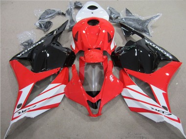 Vermelho Preto Branco Abs Motocicleta Plástico CBR 600RR 2009-2012