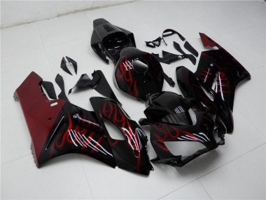 Vermelho Preto Carenagem Moto CBR 1000RR 2004-2005