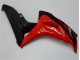 Vermelho Preto Carenagem & Plástico Moto CBR 1000RR 2006-2007 Vermelho Preto Carenagem & Plástico Moto CBR 1000RR 2006-2007