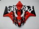 Vermelho Preto Carenagem & Plástico Moto CBR 1000RR 2006-2007 Vermelho Preto Carenagem & Plástico Moto CBR 1000RR 2006-2007
