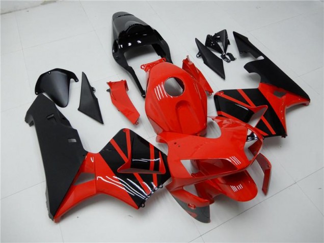 Vermelho Preto Carroçaria Moto CBR 600RR 2003-2004