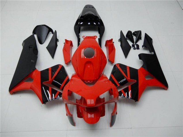 Vermelho Preto Carroçaria Moto CBR 600RR 2003-2004