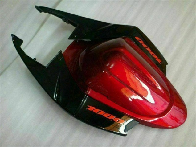 Vermelho Preto Kit Carenagem Moto GSXR 1000 K5 2005-2006