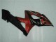 Vermelho Preto Kit Completo Carenagem Moto GSXR 1000 K5 2005-2006